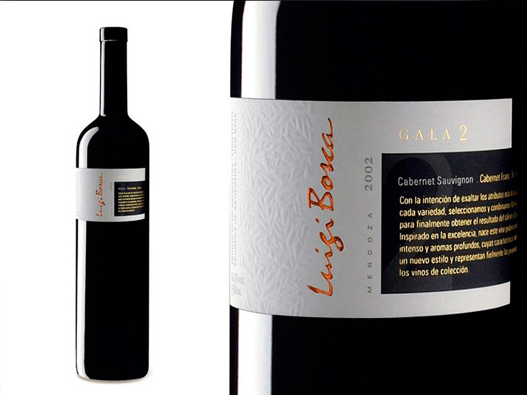 LUIGI BOSCA (Argentina) / "GALA" Icon wines / Branding & Packaging Design