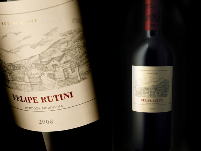 RUTINI WINES / "FELIPE RUTINI" Icon Wine / Re-Styling / Packaging Design
