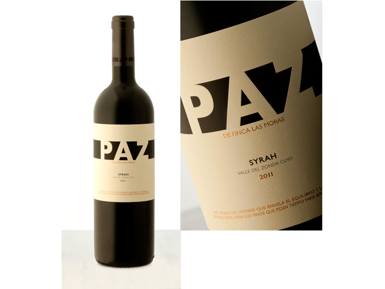 FINCA LAS MORAS / "PAZ" wine / Branding & Packaging Design