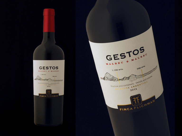 FINCA FLICHMAN /  "GESTOS" Wines / Re-styling / Packaging Design