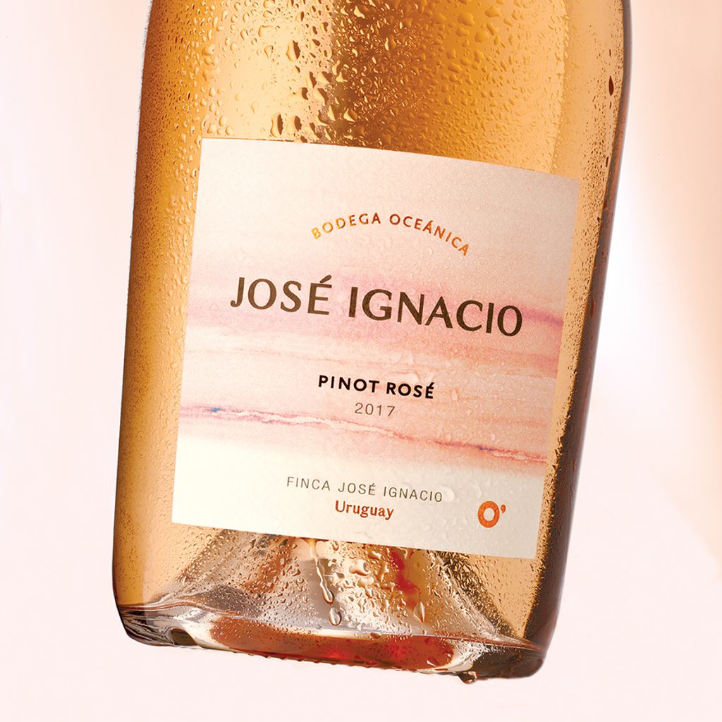  BODEGA OCEÁNICA JOSÉ IGNACIO  / "Pinot Rosé" Wine / Branding & Packaging Design