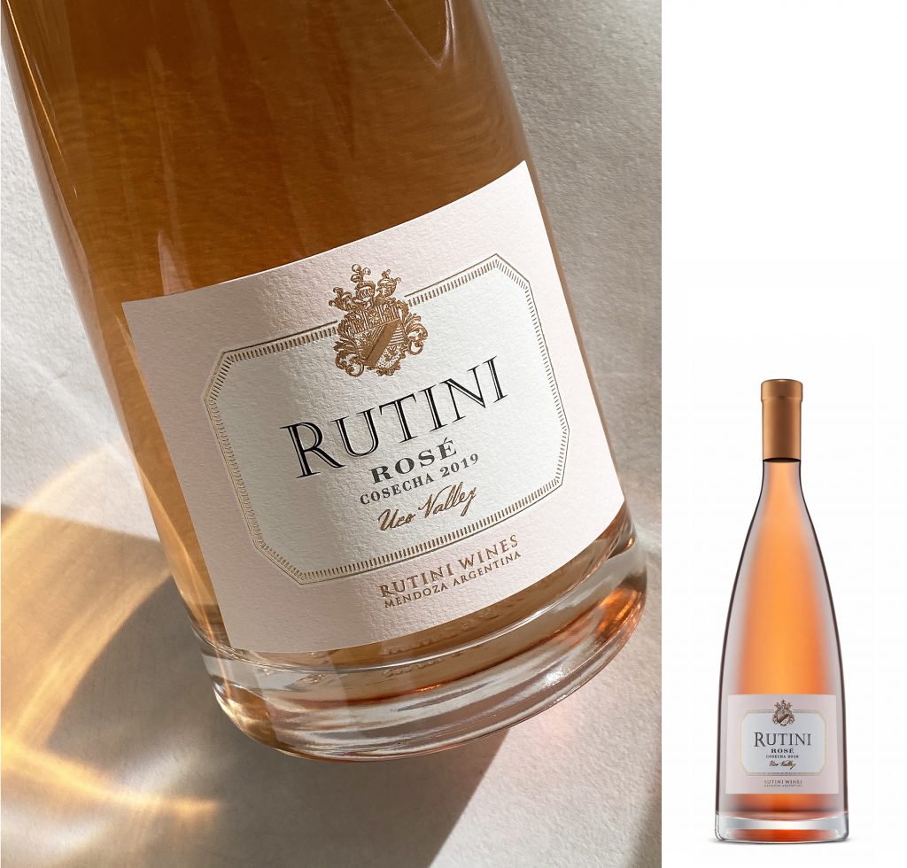 RUTINI WINES / "Rutini" Rosé Uco Valley / Branding & Packaging Design
