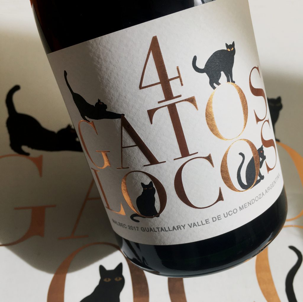BODEGA CHAKANA / "4 Gatos Locos" Wines Uco Valley / Naming, Branding & Packaging Design